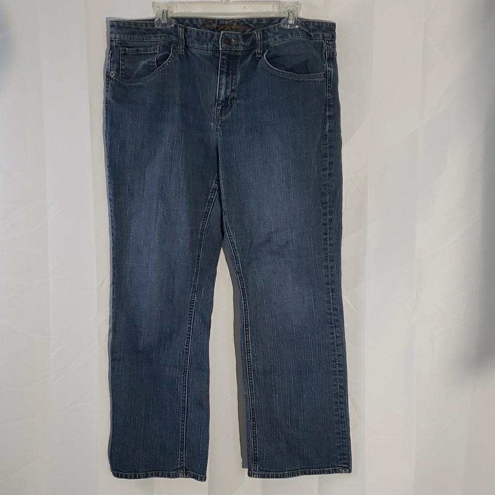 Tommy Hilfiger Straight Leg Women's 'Boyfriend' Jeans Mid Rise Size 16 S